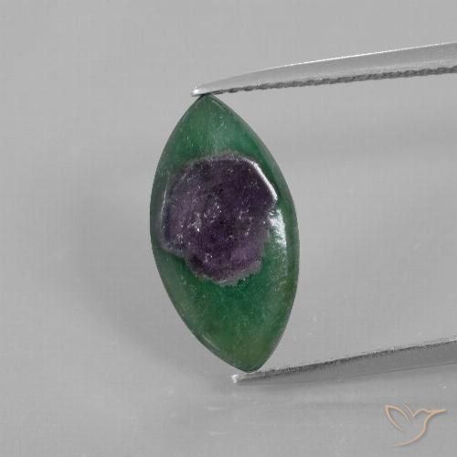 3.62ct 天然 マルチカラー ルビーインフックサイト, マーキーズ, 半透明