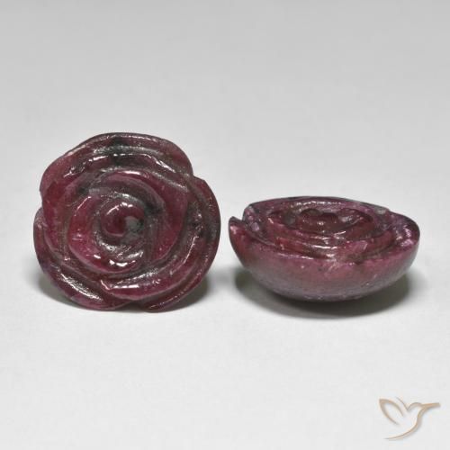 Shop natural 31.97ct マルチカラー ルビーゾイサイト gems, フラワーカット, from タンザニア at GemSelect. In stock, global shipping!