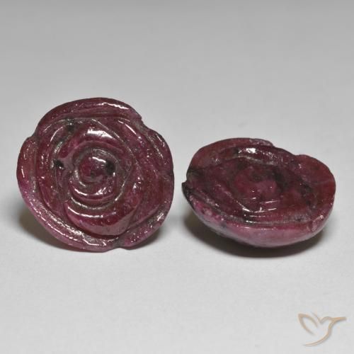 Shop natural 33.71ct マホガニーレッド ルビーゾイサイト gems, フラワーカット, from タンザニア at GemSelect. In stock, global shipping!