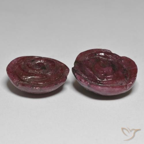 Shop natural 33.71ct マホガニーレッド ルビーゾイサイト gems, フラワーカット, from タンザニア at GemSelect. In stock, global shipping!