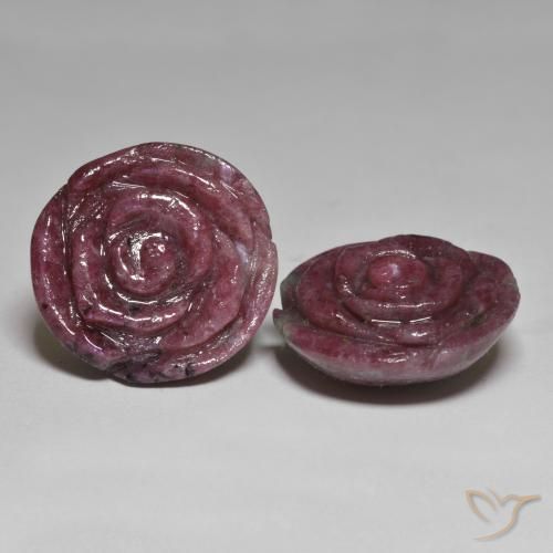Shop natural 59.96ct マルチカラー ルビーゾイサイト gems, フラワーカット, from タンザニア at GemSelect. In stock, global shipping!