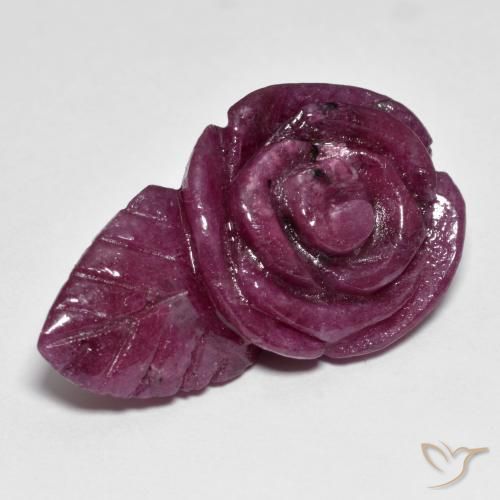 43.93ct 天然 マルチカラー ルビーゾイサイト, フラワーカット, オペーク