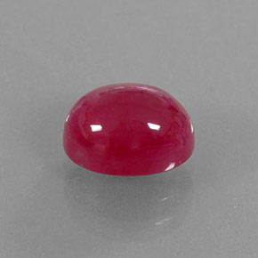 3.30カラットの天然ピンクレッドルビー（8.7×6.5 mm・透明）