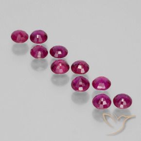 Shop natural 2.18ct ディープパープル ルビー gems, ラウンド, from ミャンマー at GemSelect. In stock, global shipping!