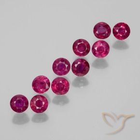 Shop natural 2.46ct ミディアムレッド ルビー gems, ラウンド, from ミャンマー at GemSelect. In stock, global shipping!