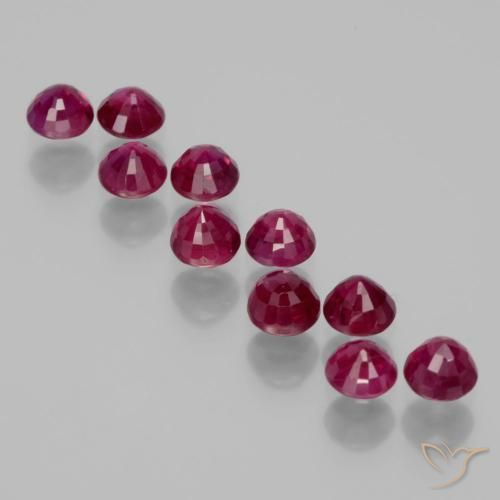 Shop natural 3.09ct ピンクがかったレッド ルビー gems, ラウンド, from ミャンマー at GemSelect. In stock, global shipping!