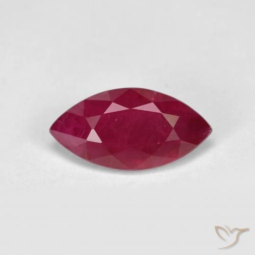 1.84ct 天然 濃いレッドワイン ルビー, マーキーズ, VS-SI