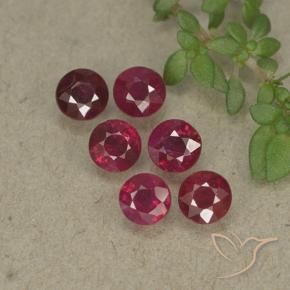 Shop natural 1.50ct ダークレッド ルビー gems, ラウンド, from ミャンマー at GemSelect. In stock, global shipping!