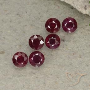 Shop natural 1.85ct ダークレッド ルビー gems, ラウンド, from ミャンマー at GemSelect. In stock, global shipping!