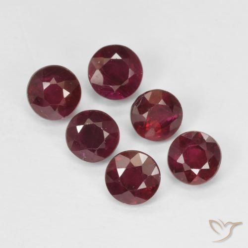 Shop natural 1.80ct ミディアムレッド ルビー gems, ラウンド, from ミャンマー at GemSelect. In stock, global shipping!