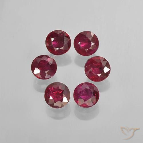 Shop natural 1.40ct ミディアムレッド ルビー gems, ラウンド, from ミャンマー at GemSelect. In stock, global shipping!