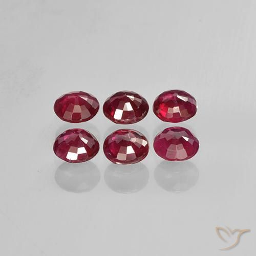 Shop natural 1.40ct ミディアムレッド ルビー gems, ラウンド, from ミャンマー at GemSelect. In stock, global shipping!
