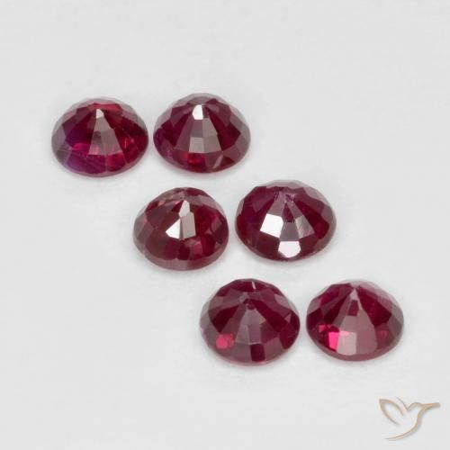 Shop natural 1.33ct ミディアムレッド ルビー gems, ラウンド, from ミャンマー at GemSelect. In stock, global shipping!