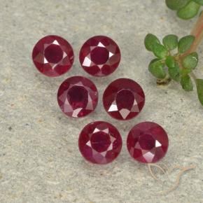 Shop natural 1.56ct ワインレッド ルビー gems, ラウンド, from ミャンマー at GemSelect. In stock, global shipping!