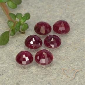 Shop natural 1.56ct ワインレッド ルビー gems, ラウンド, from ミャンマー at GemSelect. In stock, global shipping!