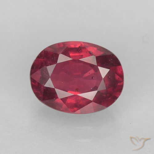 1.72ct 天然 カラントレッド ルビー, 楕円形, VS-SI