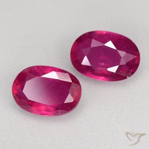 Shop natural 1.24ct 薄いレッド ルビー gems, 楕円形, from マダガスカル at GemSelect. In stock, global shipping!