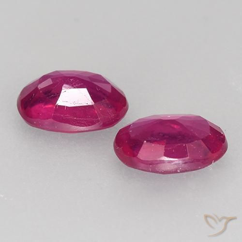Shop natural 1.24ct 薄いレッド ルビー gems, 楕円形, from マダガスカル at GemSelect. In stock, global shipping!