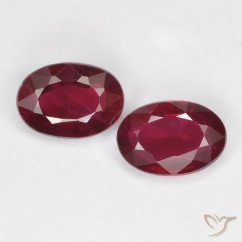 Shop natural 1.11ct ディープレッド ルビー gems, 楕円形, from ミャンマー at GemSelect. In stock, global shipping!