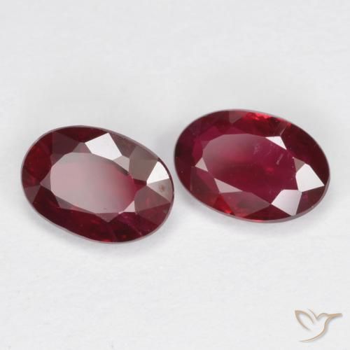Shop natural 1.11ct ディープレッド ルビー gems, 楕円形, from ミャンマー at GemSelect. In stock, global shipping!