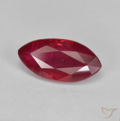 1.89ct 天然 ジャム・レッド ルビー, マーキーズ, VS-SI