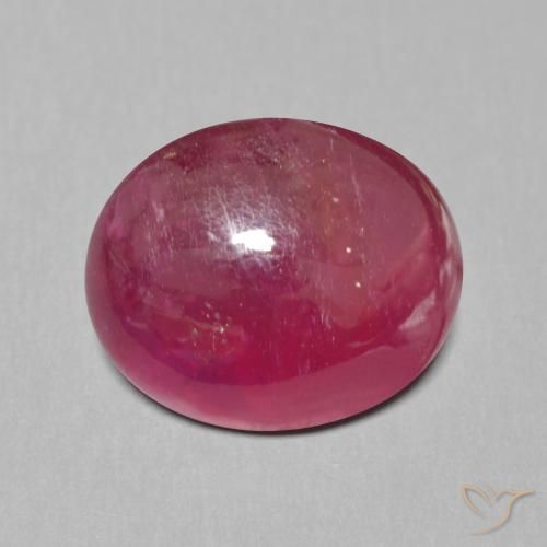 11.20ct 天然 ダークレッド ルビー, 楕円形, 半透明