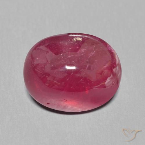 10.44ct 天然 ディープレッド ルビー, 楕円形, 半透明