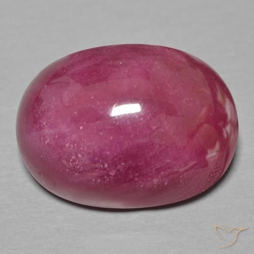 19.48ct 天然 ディープレッド ルビー, 楕円形, 半透明