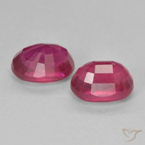 Shop natural 3.10ct 薄いレッド ルビー gems, 楕円形, from マダガスカル at GemSelect. In stock, global shipping!