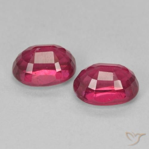 Shop natural 2.85ct 濃い赤みがかったピンク ルビー gems, 楕円形, from マダガスカル at GemSelect. In stock, global shipping!
