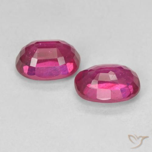 Shop natural 2.32ct 薄いレッド ルビー gems, 楕円形, from マダガスカル at GemSelect. In stock, global shipping!