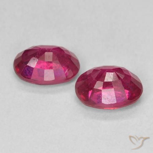 Shop natural 2.12ct 薄いレッド ルビー gems, 楕円形, from マダガスカル at GemSelect. In stock, global shipping!