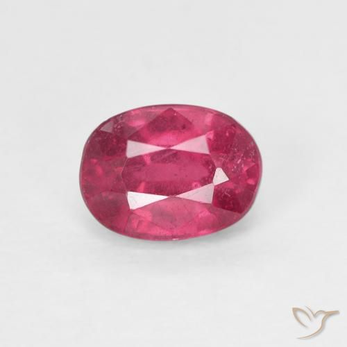 1.21ct 天然 ジャム・レッド ルビー, 楕円形, VS