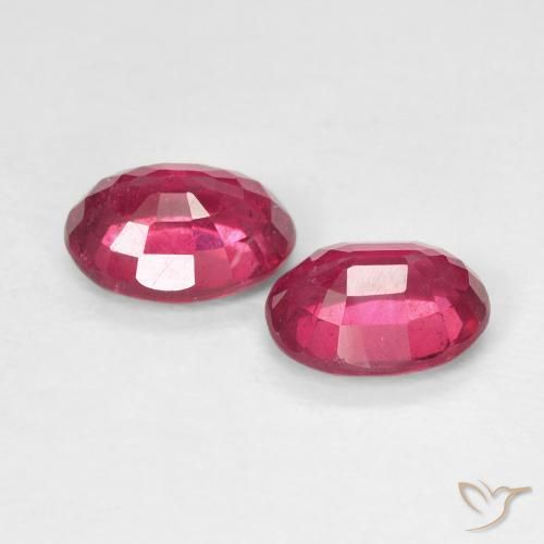 Shop natural 2.10ct 濃い赤みがかったピンク ルビー gems, 楕円形, from マダガスカル at GemSelect. In stock, global shipping!