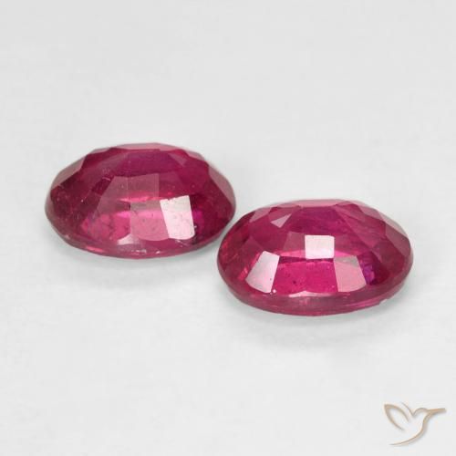 Shop natural 2.37ct 濃い赤みがかったピンク ルビー gems, 楕円形, from マダガスカル at GemSelect. In stock, global shipping!
