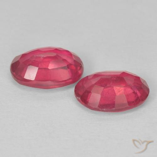 Shop natural 2.05ct 濃い赤みがかったピンク ルビー gems, 楕円形, from マダガスカル at GemSelect. In stock, global shipping!