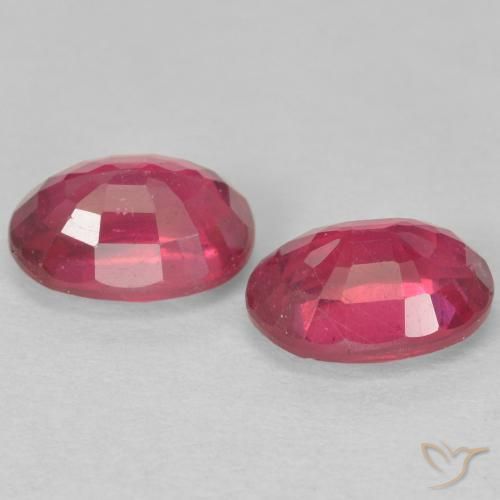Shop natural 2.40ct 薄いレッド ルビー gems, 楕円形, from マダガスカル at GemSelect. In stock, global shipping!