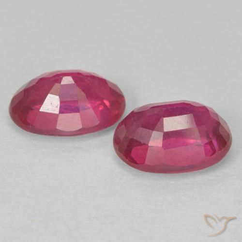 Shop natural 2.15ct 薄いレッド ルビー gems, 楕円形, from マダガスカル at GemSelect. In stock, global shipping!