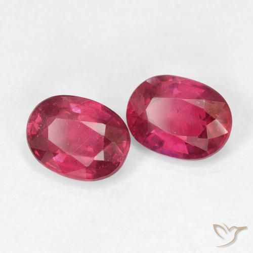 Shop natural 2.06ct 濃い赤みがかったピンク ルビー gems, 楕円形, from マダガスカル at GemSelect. In stock, global shipping!