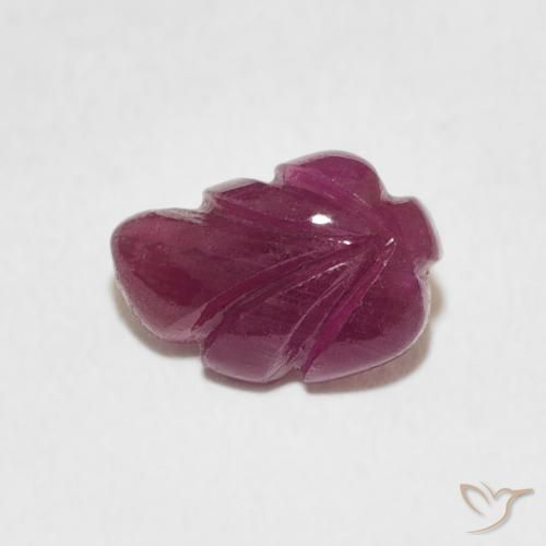 1.76ct 天然 ワインレッド ルビー, ファンシー, オペーク