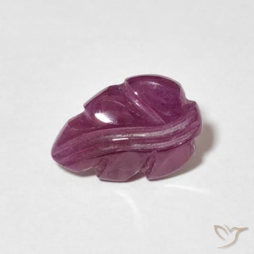 1.89ct 天然 Medium Dark-Purple ルビー, ファンシー, オペーク