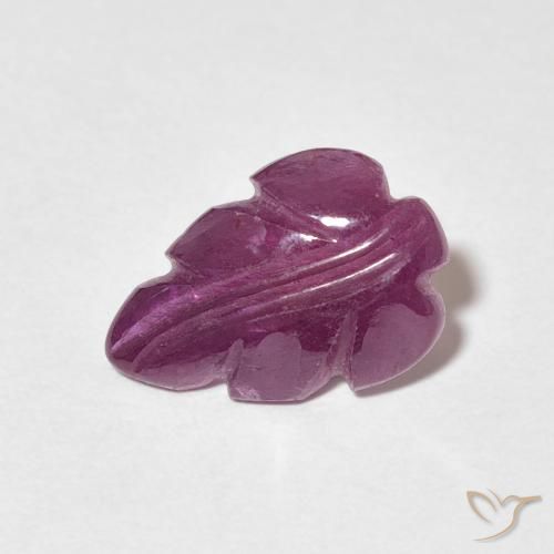 1.86ct 天然 Medium Dark-Purple ルビー, ファンシー, オペーク
