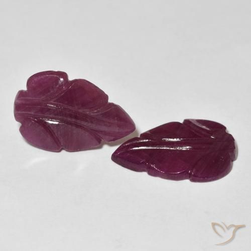 Shop natural 7.08ct Medium Dark-Purple ルビー gems, ファンシー, from マダガスカル at GemSelect. In stock, global shipping!