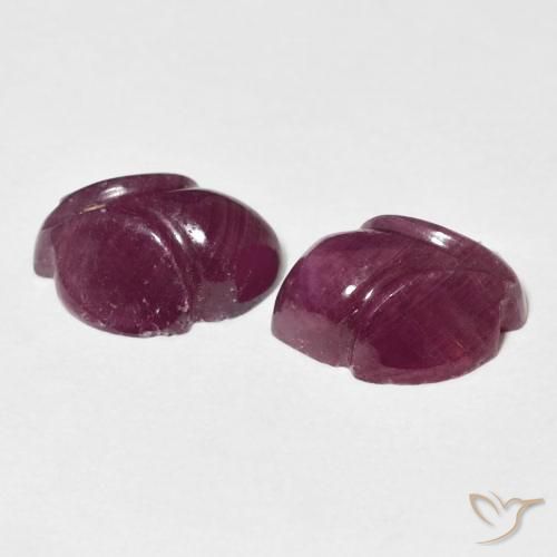 Shop natural 7.42ct ラズベリーレッド ルビー gems, フラワーカット, from マダガスカル at GemSelect. In stock, global shipping!