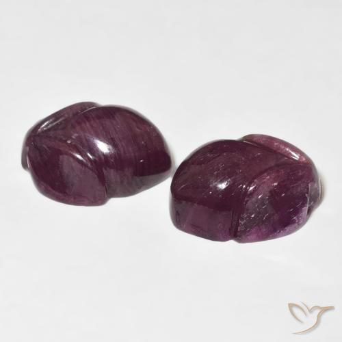 Shop natural 19.48ct ダークレッド ルビー gems, フラワーカット, from マダガスカル at GemSelect. In stock, global shipping!