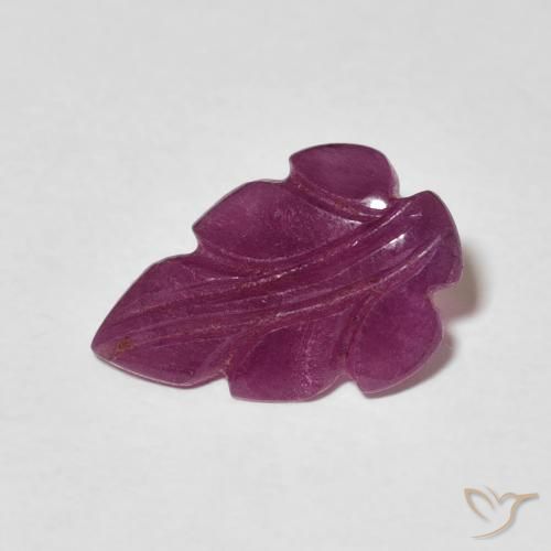1.65ct 天然 ダークパープル ルビー, ファンシー, オペーク