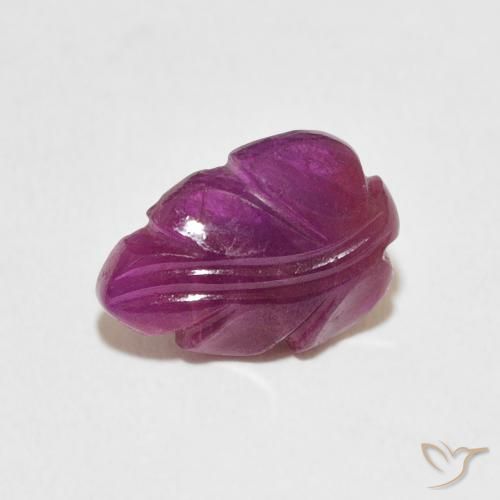 2.77ct 天然 Medium Dark-Purple ルビー, ファンシー, オペーク