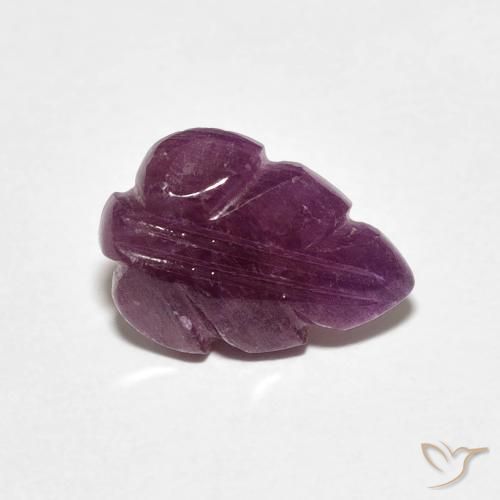 2.30ct 天然 Medium Dark-Purple ルビー, ファンシー, オペーク