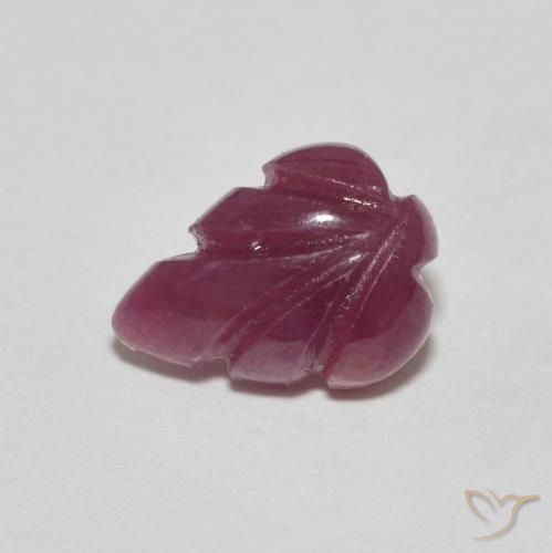 1.67ct 天然 濃い紅 ルビー, ファンシー, オペーク