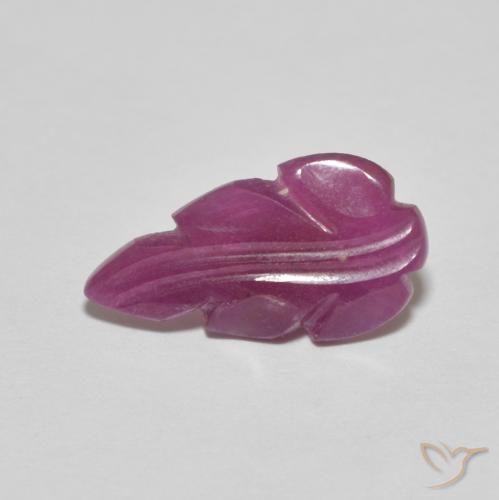 2.05ct 天然 ピンクベリーパープル ルビー, ファンシー, オペーク